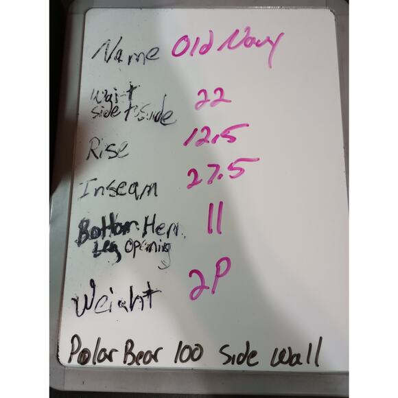 Old Navy Jeans Womens 22 Blue Denim Extra High Rise Wide Leg 100% Cotton‎ New - Picture 8 of 8